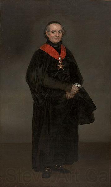 Francisco Goya Portrait of Don Juan Antonio Llorente Norge oil painting art